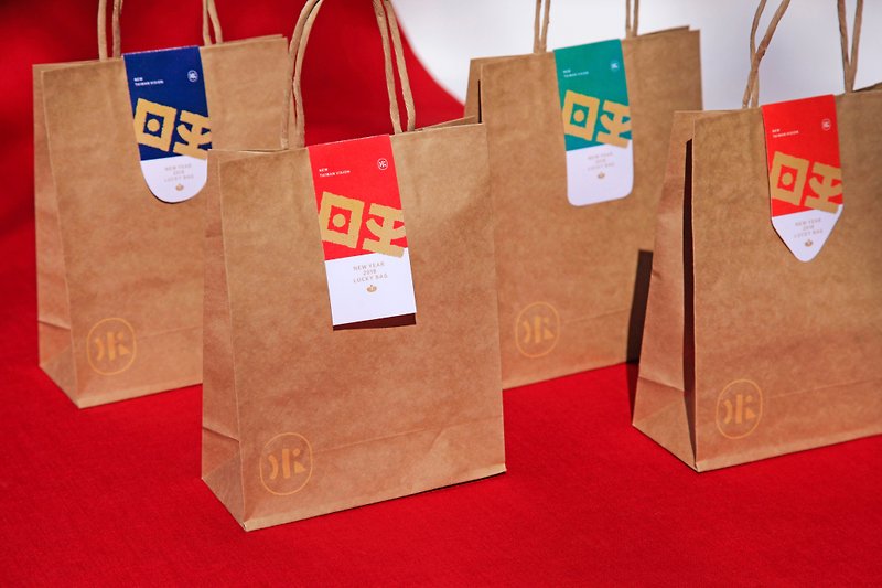 [2018 Good Luck Lucky Dog Bag] ─ ─ 499 lucky bag - Messenger Bags & Sling Bags - Cotton & Hemp Multicolor