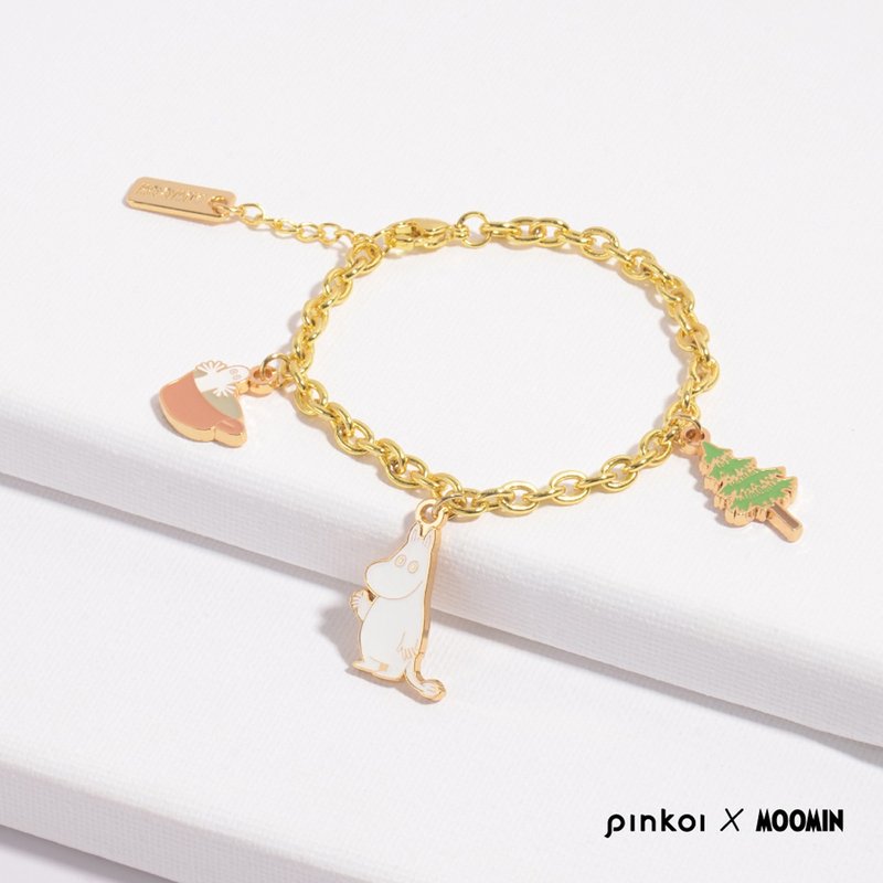 【Pinkoi x Moomin】Friendship Bracelet/Moomin and the Dryads - Bracelets - Other Metals 