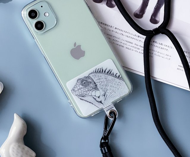 Iguana's smartphone strap - Shop chippitomu Phone Accessories - Pinkoi