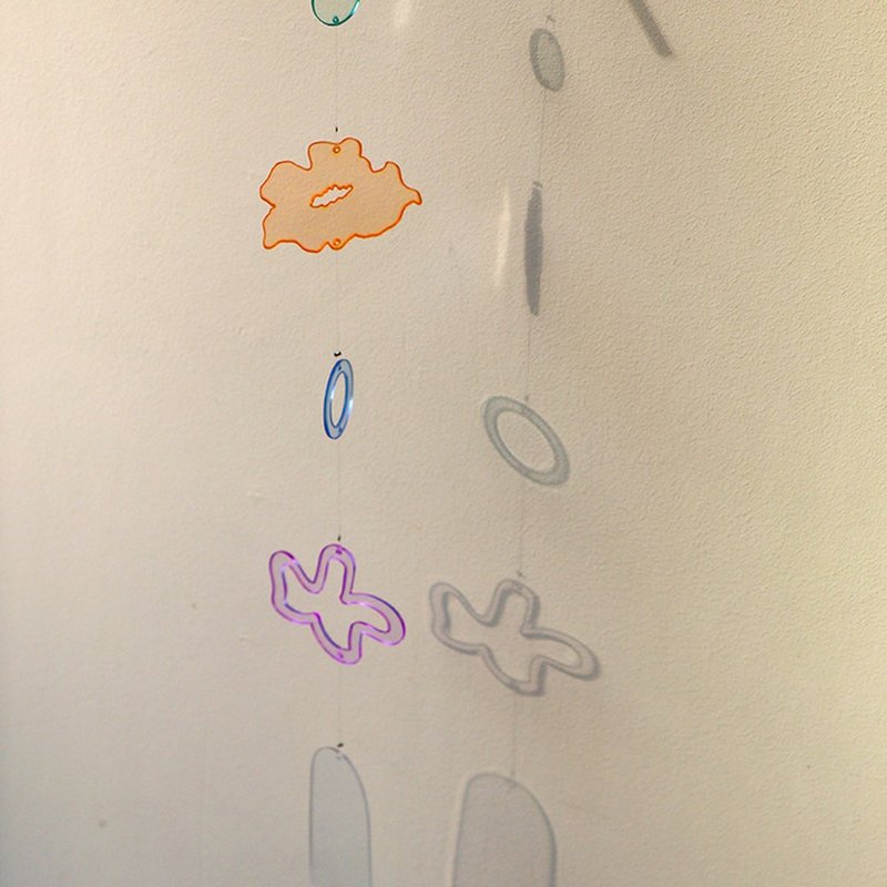 Orange flower - acrylic sun mobile - 其他 - 壓克力 