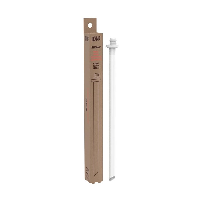 ION8 水壺吸管配件 I8XSTRAWLRG 單支入 (大) / 適用1000ml水壺 - 水瓶/水壺 - 矽膠 白色