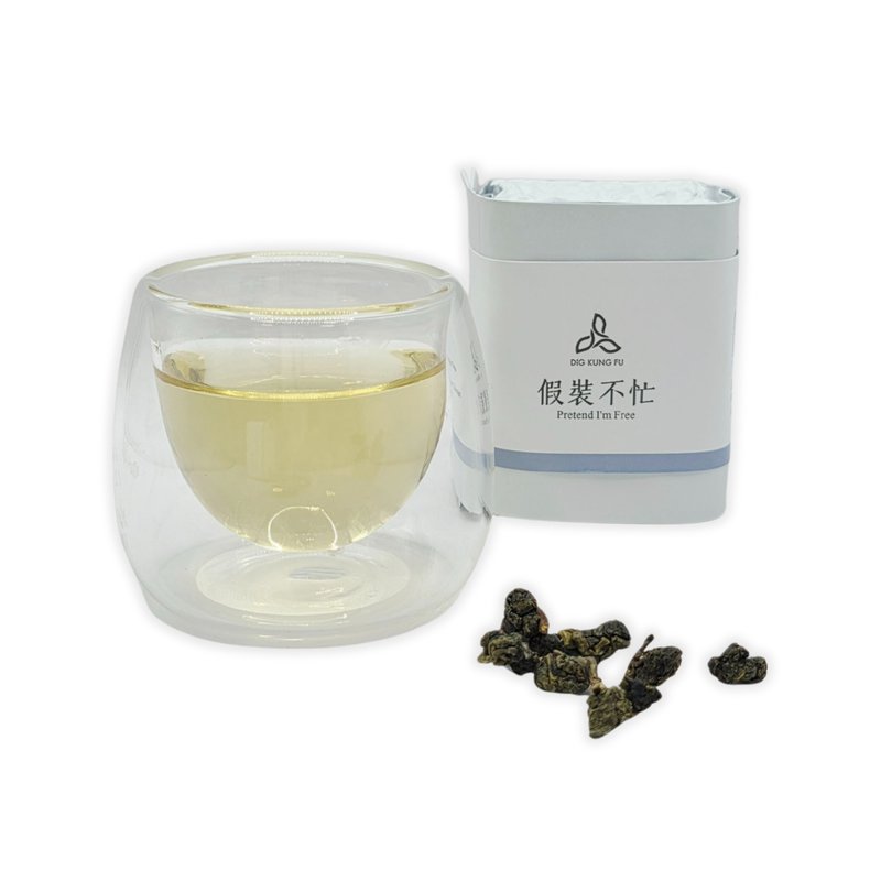假裝不忙 高山烏龍原片茶葉 - 茶葉/茶包/水果茶 - 其他材質 白色