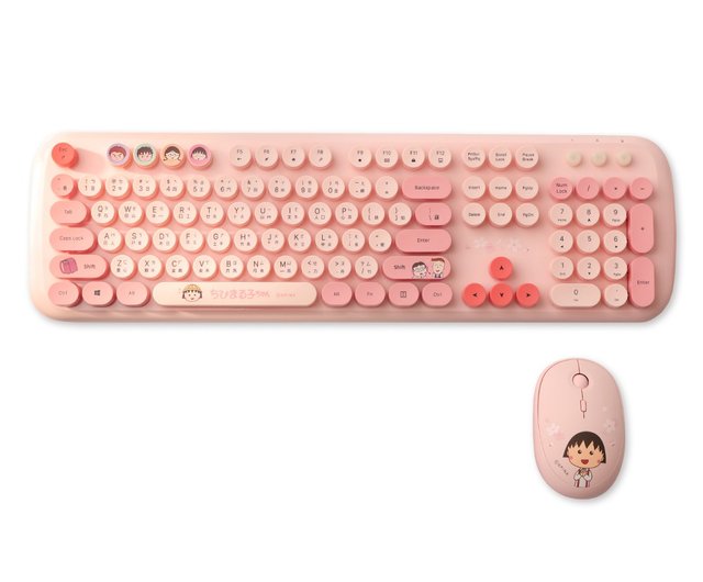 ちびまる子ちゃん ワイヤレスキーボード＆マウスセット - ちび