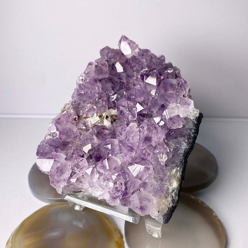 *Gift from God*Natural Natural Amethyst Amethyst_Brazil - Items for Display - Crystal Purple