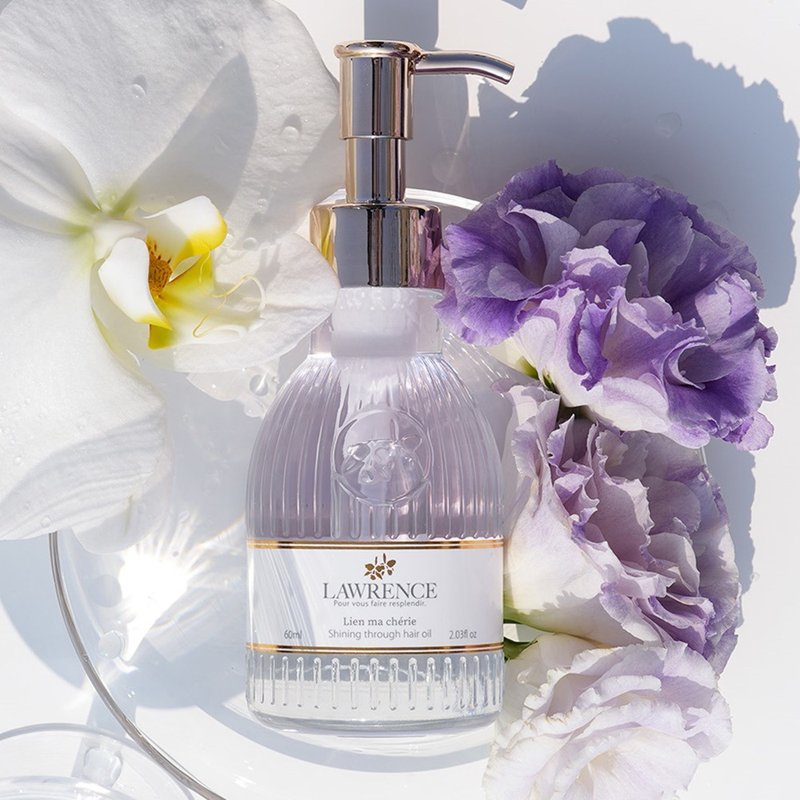 LAWRENCE柔綸絲-晨曦 紫曜 閃耀滋養護髮精油60ml - 潤髮乳/護髮用品 - 其他材質 透明