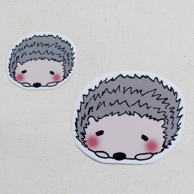 Waterproof Sticker_Little Hedgehog 01 - Stickers - Waterproof Material 