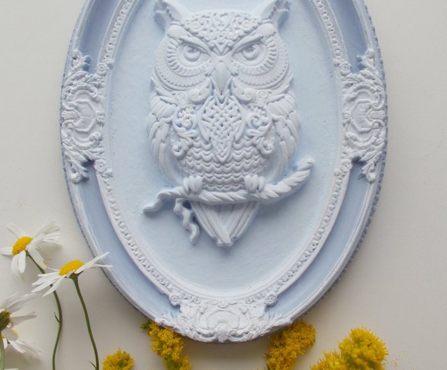 金属製浮彫 2羽の鳥 フレーム付き 鳥 木製 インテリア