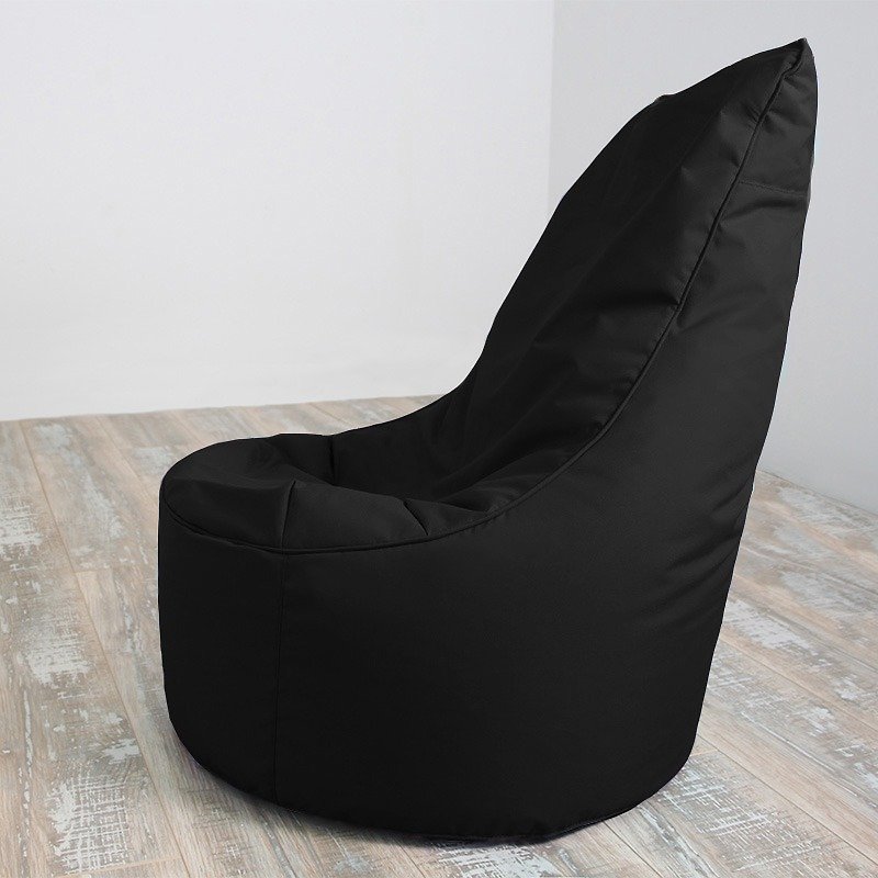 Lazy bone reclining chair (middle). Black (a 50% discount coupon is given when you purchase it) - เฟอร์นิเจอร์อื่น ๆ - วัสดุอื่นๆ สีดำ
