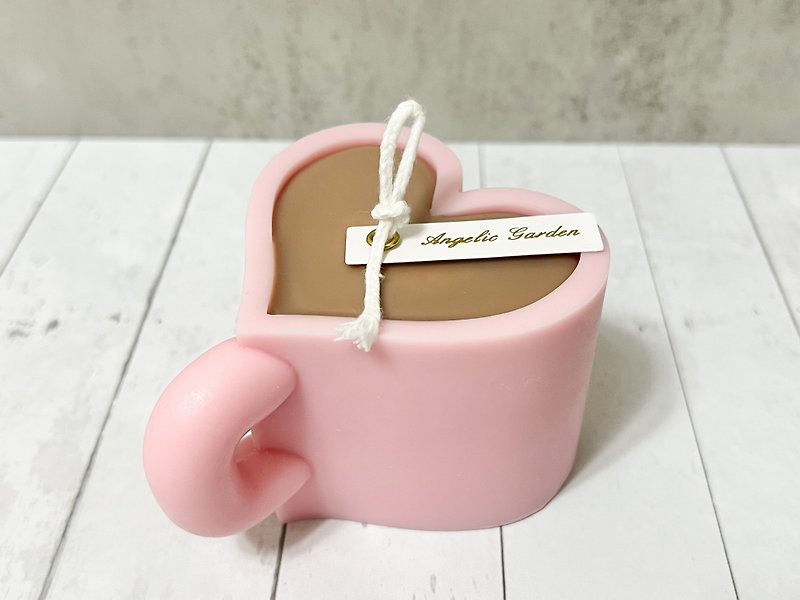 Hot Chocolate Candle - Candles & Candle Holders - Wax Pink