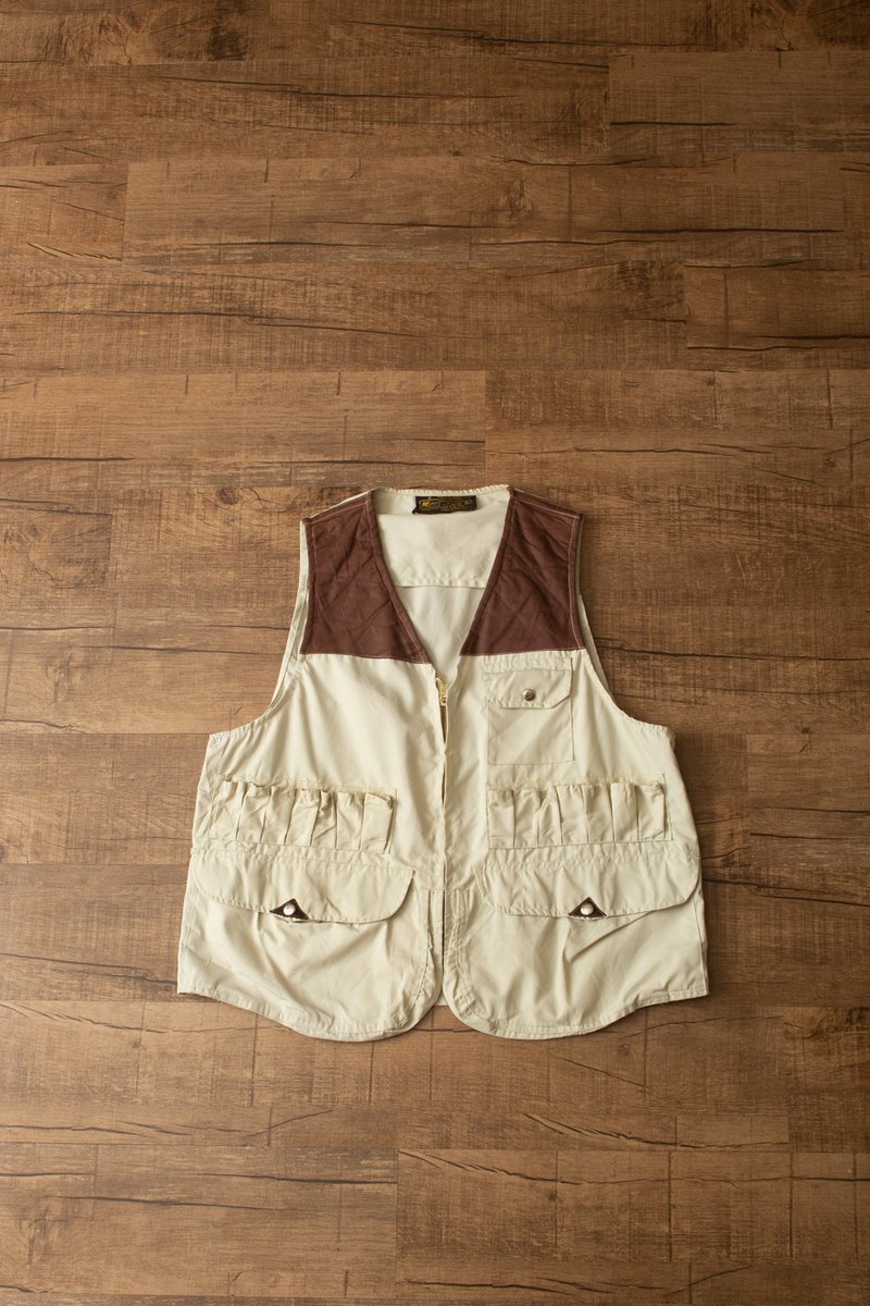 Vintage Hunting Vest 獵裝背心【初戀販賣所】 - 男背心 - 棉．麻 