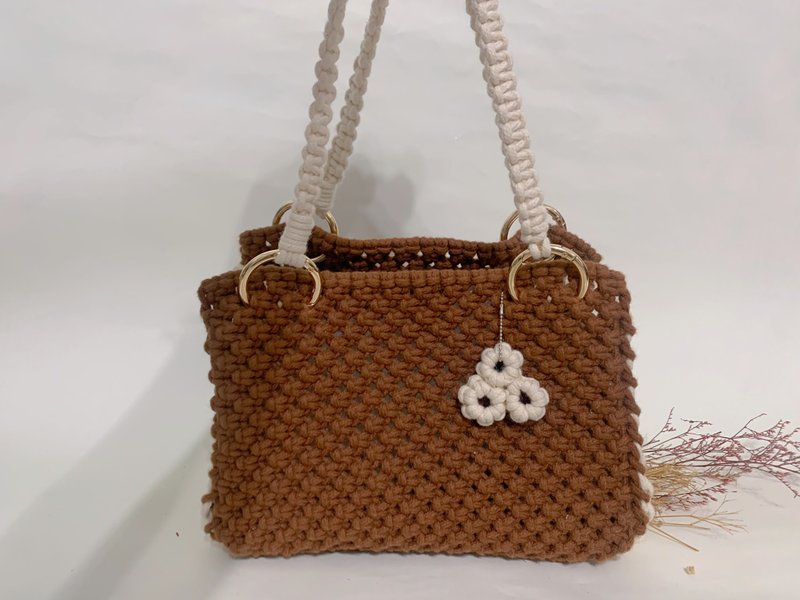 Bohemian woven bag - Handbags & Totes - Cotton & Hemp 