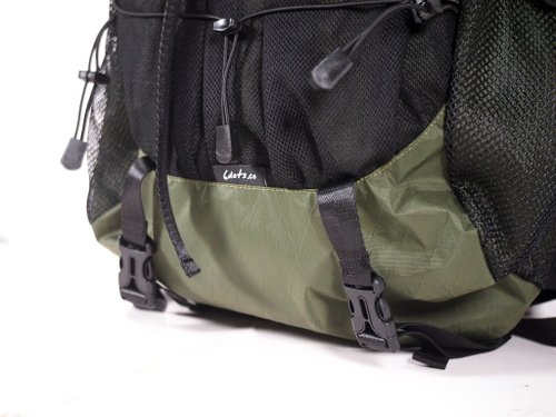 深緑色 X-Pac 超軽量登山バッグ 20L 30L 40L バークマウンテン55Lバックパック 宿泊登山 日帰り登 - ショップ 6dots リュック ・バックパック - Pinkoi