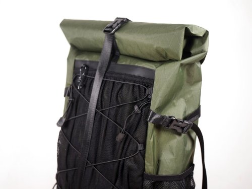 深緑色 X-Pac 超軽量登山バッグ 20L 30L 40L バークマウンテン55L