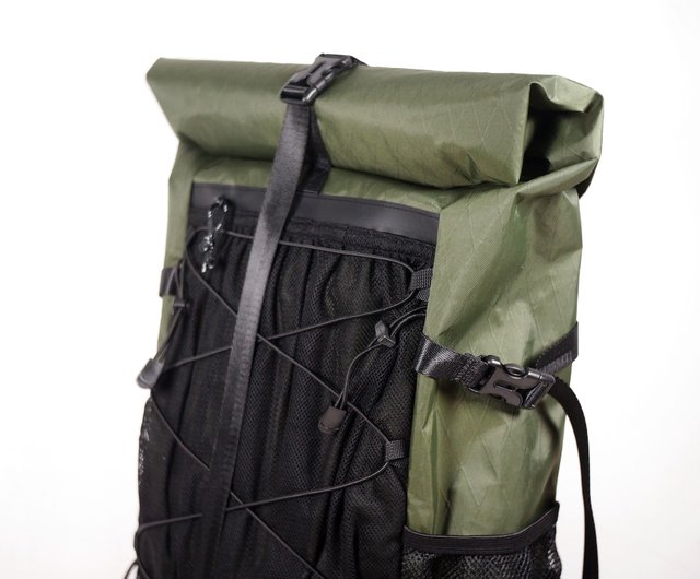 深緑色 X-Pac 超軽量登山バッグ 20L 30L 40L バークマウンテン55L