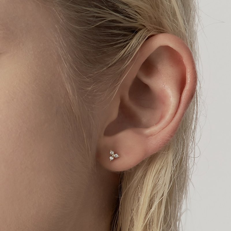 Lotus Earrings - Earrings & Clip-ons - Sterling Silver 