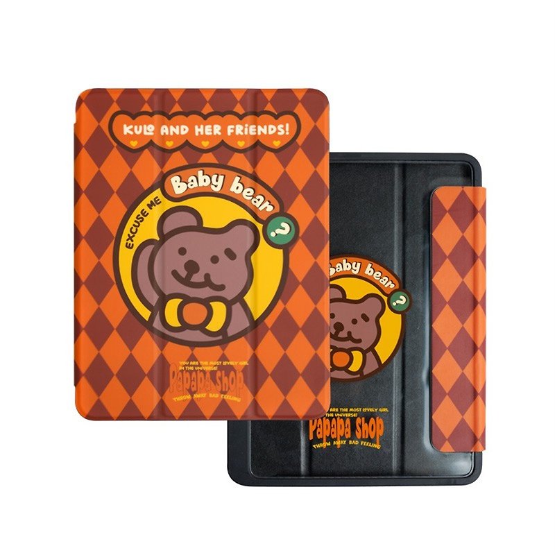 Hello~Brown Bear iPad Case - Tablet & Laptop Cases - Other Materials 