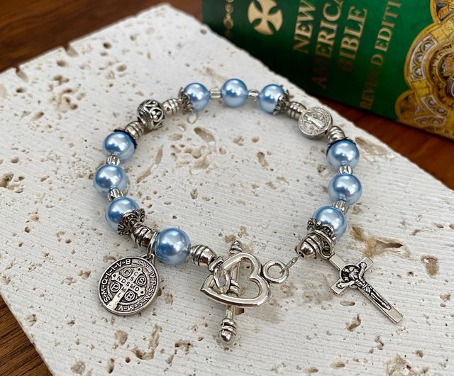 Beautiful Blue Swarovski Crystal Bracelet