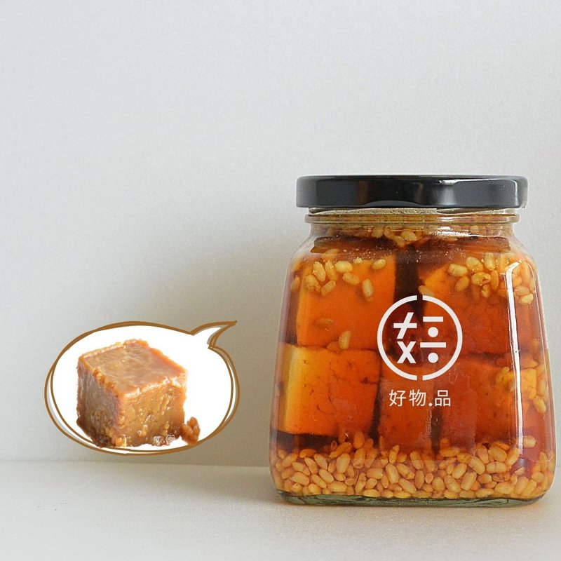 (團購組/免運)微酒香手工豆腐乳(一組4罐/每罐480g/8-9塊豆腐乳) - 醬料/調味料 - 新鮮食材 白色