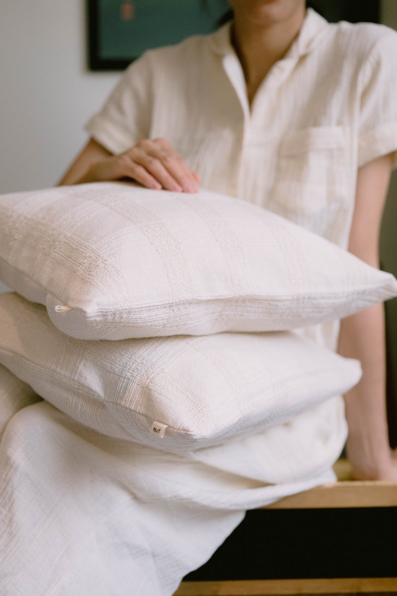 Palit Striped pillow cases - 擺飾/家飾品 - 棉．麻 