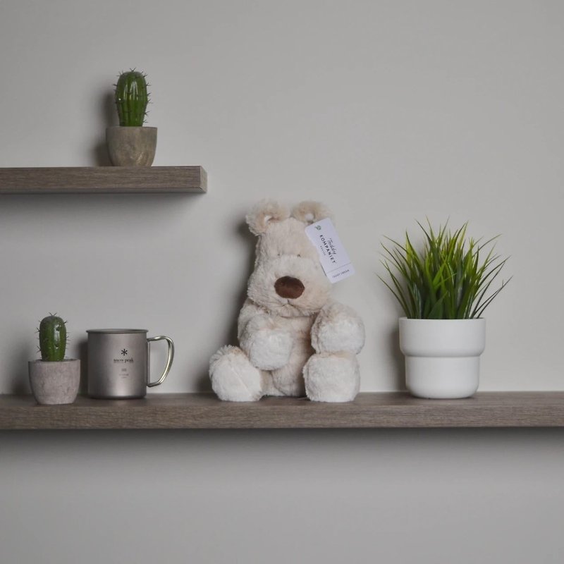 Nordic Swedish Teddykompaniet Cream brown dog (small) - Stuffed Dolls & Figurines - Polyester 