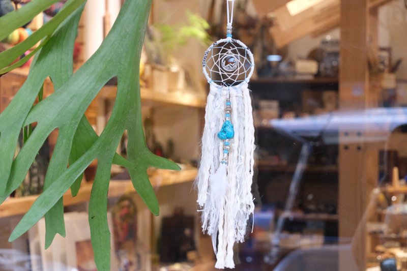 捕夢網掛飾 - 美人魚吊飾 - 擺飾/家飾品 - 棉．麻 白色