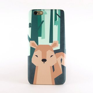 Geometric Squirrel iPhone case 手機殼 เคสไอโฟนกระรอก