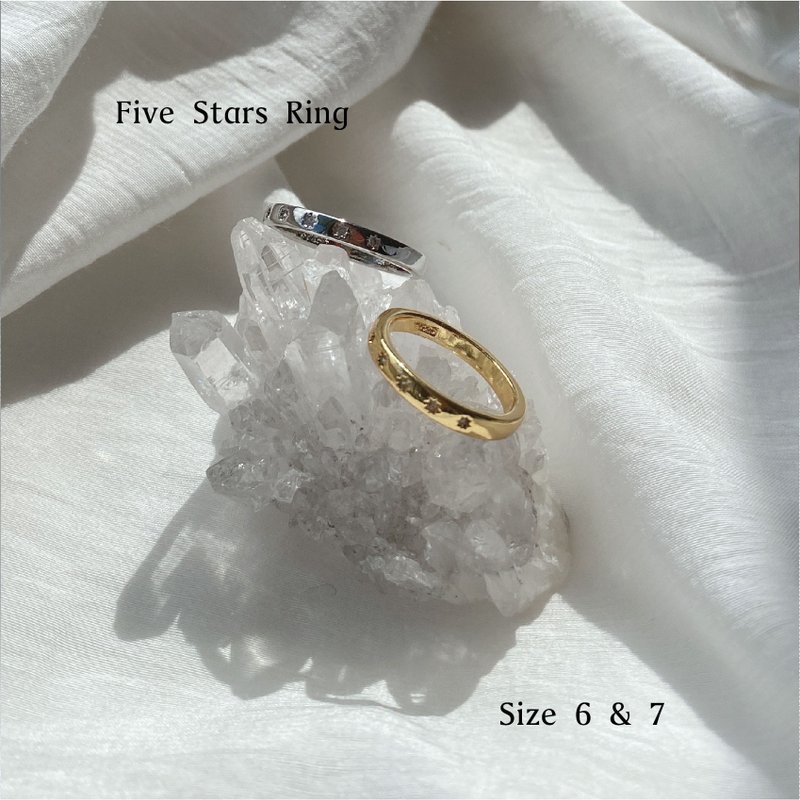 S925 Celestial Ring - General Rings - Precious Metals Gold