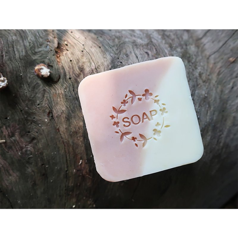 【皂章A68】幸運花圈 繽紛植草 Soap Stamp - 蠟燭/香氛/手工皂 - 壓克力 