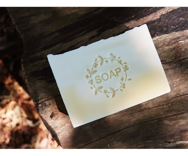 Soap Stamp A68】Lucky Wreath Soap Stamp - Shop olga-soap Candles