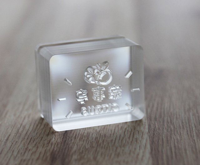 Soap Stamp A68】Lucky Wreath Soap Stamp - Shop olga-soap Candles