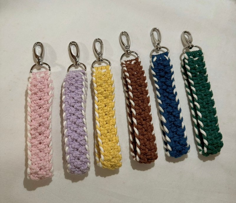 Wide version mobile phone lanyard/woven - เชือก/สายคล้อง - ผ้าฝ้าย/ผ้าลินิน 