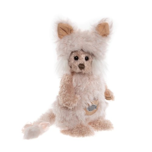 英國 Charlie Bears 查理熊 臺灣總代理 Cat Nap 手工製作精緻動物玩偶 Bear 泰迪熊 貓咪裝熊玩偶