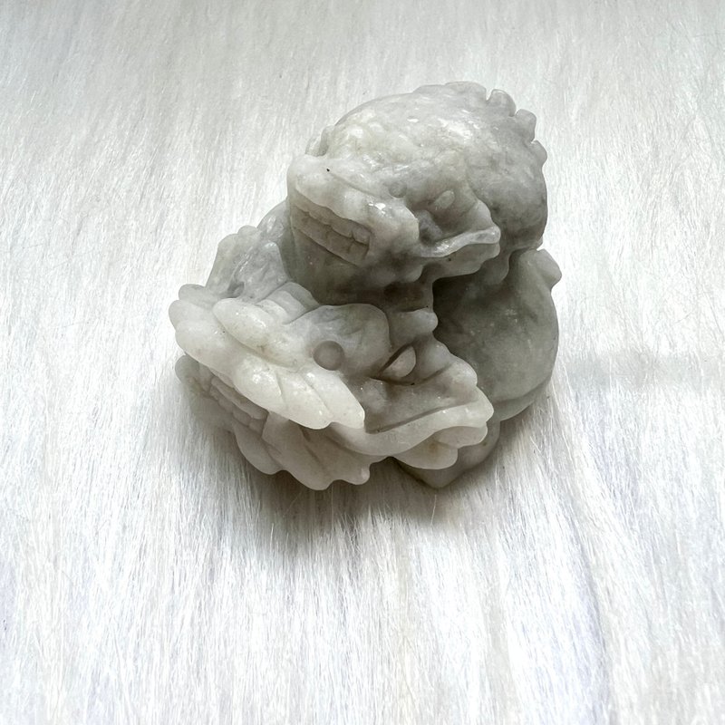 背子玉石龍龜 | 水晶 | 水晶龍龜 | 水晶擺件 - 擺飾/家飾品 - 水晶 白色
