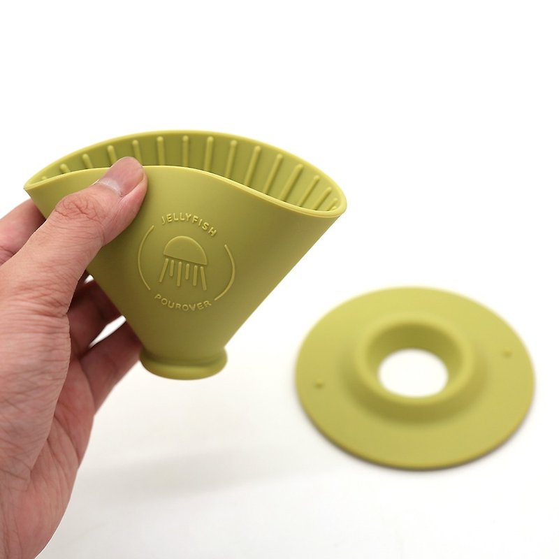 水母濾杯 15色 1-2人份 錐形 矽膠濾杯 台灣製造純矽膠 - 咖啡壺/咖啡器具 - 矽膠 多色