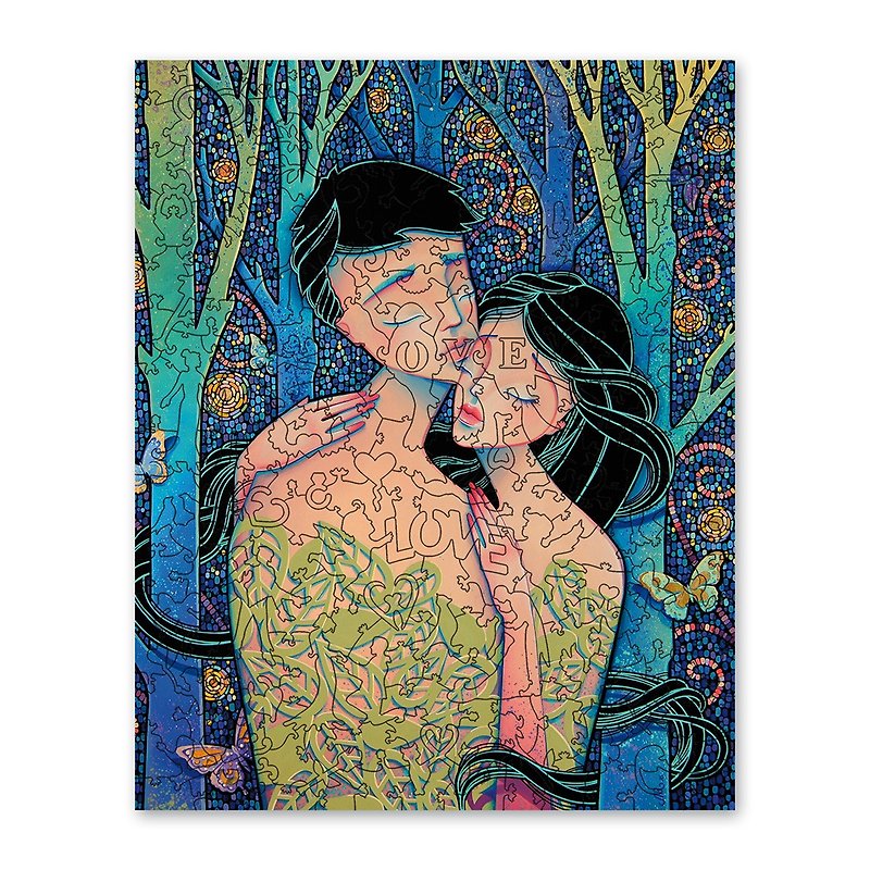 DAVICI Wooden Jigsaw Puzzles - Attraction - บอร์ดเกม - ไม้ 