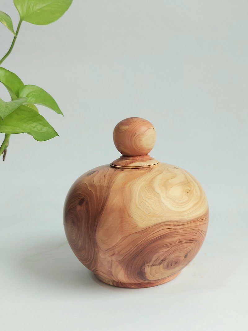 [Cypress Cornucopia] Home/Office/Lucky and Wealth-gathering Decoration/Wooden Aroma - ของวางตกแต่ง - ไม้ 