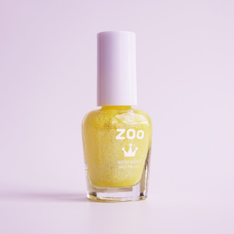 37 Bubble lemon ice glitter bright yellow sauce dessert series ZOOㄖㄨˋ children's nail polish - ยาทาเล็บ - สี สีเหลือง