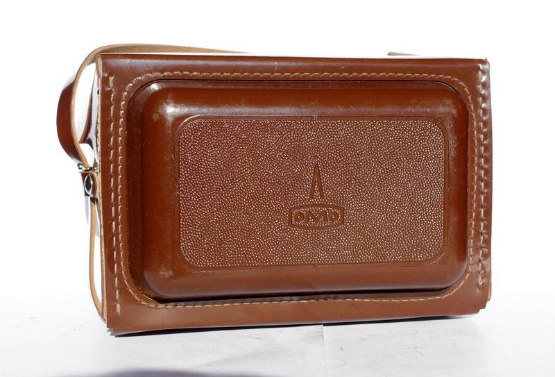 Sputnik genuine hard case camera bag with strap leather LOMO USSR late type 1/4 - 相機/拍立得/底片相機 - 真皮 