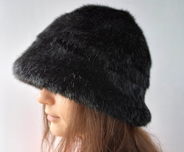 Faux 2024 mink hat