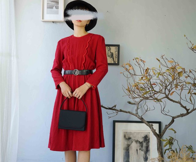 Vintage clearance wool dresses