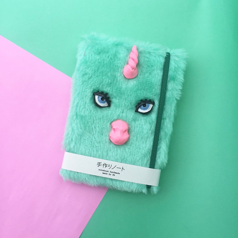 Unicorn mint notebook - เคสแท็บเล็ต - วัสดุอื่นๆ สีเขียว