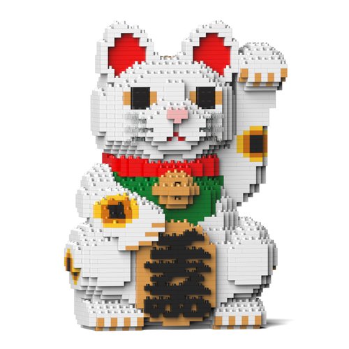 JEKCA 臺灣總代理 【開運】招財貓01S-M01 熱賣商品 商家最愛 專利螺絲 積木