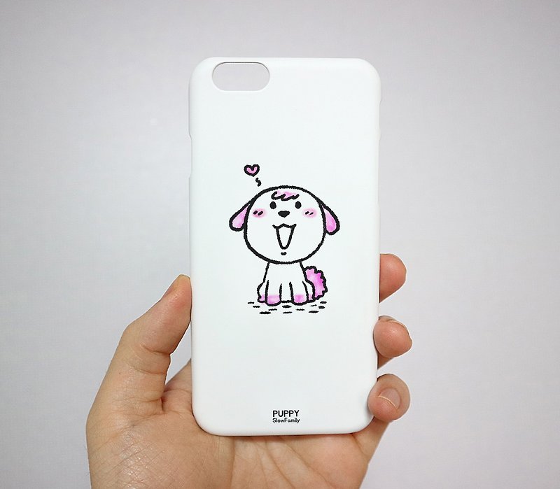 Puppy Phone Case, iPhone Case, Galaxy Case, LG Phone Case, Art Character Cute Case - เคส/ซองมือถือ - พลาสติก หลากหลายสี