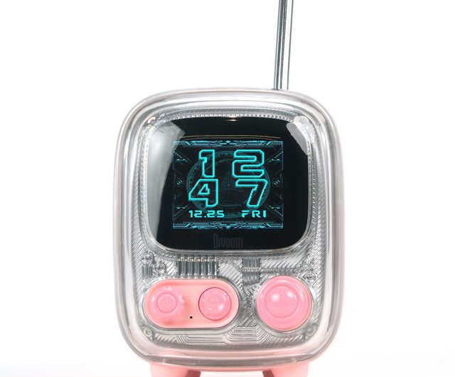 Divoom Tiivoo 2 - ピクセル Bluetooth スピーカー (電子フォト