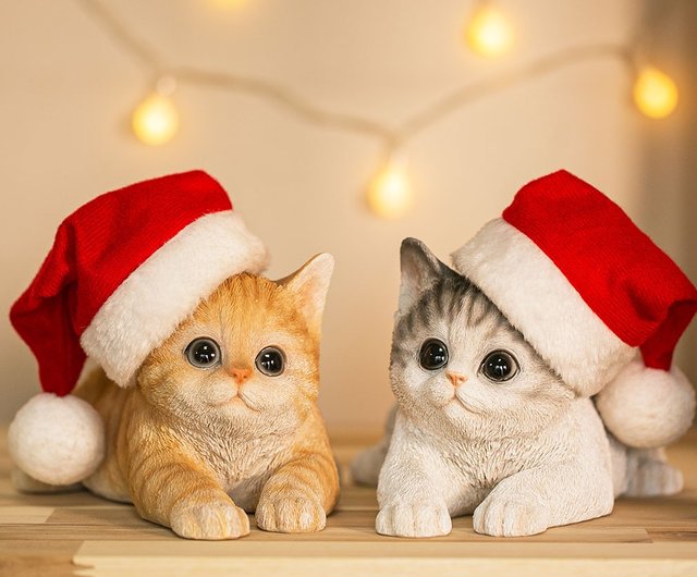 猫のサンタとクリスマスデコレーションセット ねこねこ食パン×“サンタ型”キットカット、ピスタチオや苺のクリスマス