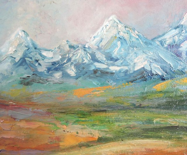 手描き】オリジナルアート 絵画 キャンパス 3点セット