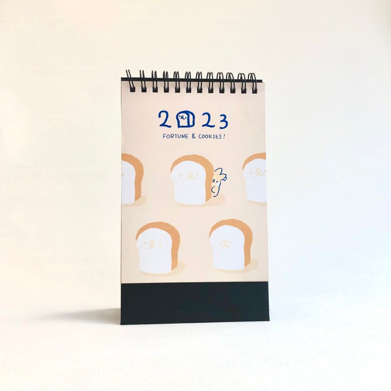 【聖誕限定】FORTUNE & COOKIES! 2023可愛小桌曆 - 日曆/月曆/年曆 - 紙 多色