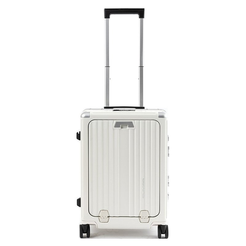 CUMAR B&W carry-on TROLLEY CASE - Luggage & Luggage Covers - Aluminum Alloy White