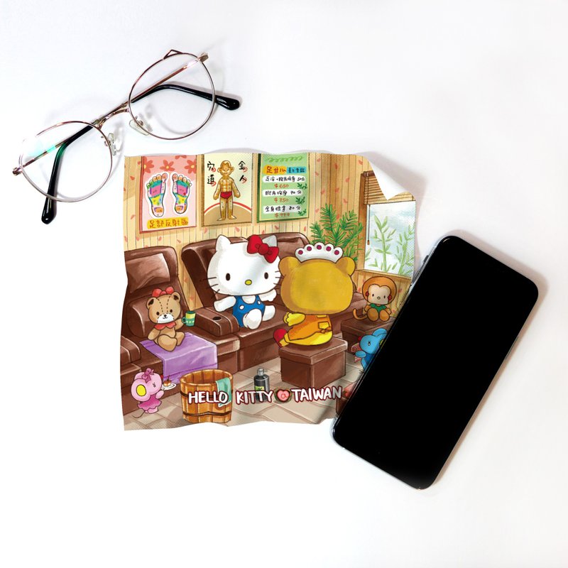 Hello Kitty 萬用布 台灣按摩店 台灣限定=布漾獨家=三麗鷗授權 - 眼鏡盒/眼鏡布 - 其他材質 多色