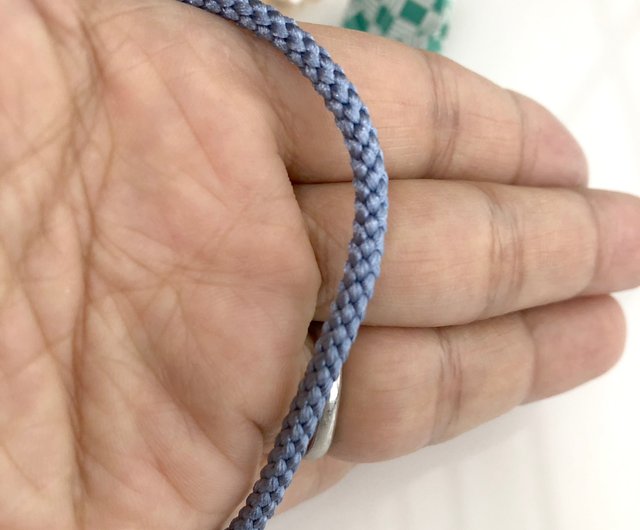 Blue Braided Para Silk Cords